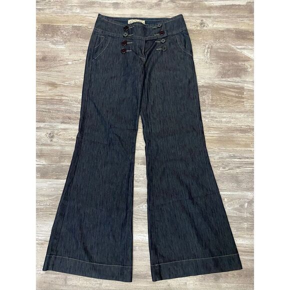 American Rag Flare Denim Jeans Dark Wash Women’s Junior’s Sz 3 - Picture 1 of 6